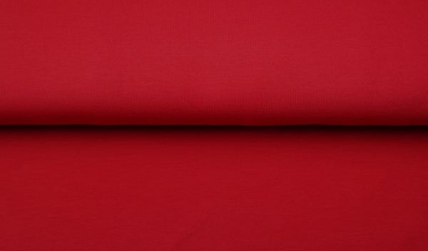 Bündchen Schlauchware rot